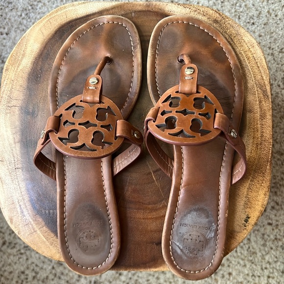 Tory Burch Shoes - Brown leather Tory Burch Millers